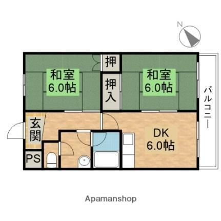 滋賀県甲賀市水口町東名坂 貴生川駅 2DK マンション 賃貸物件詳細