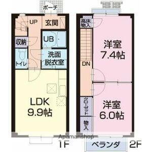 滋賀県近江八幡市北之庄町 近江八幡駅 2LDK 一戸建て 賃貸物件詳細
