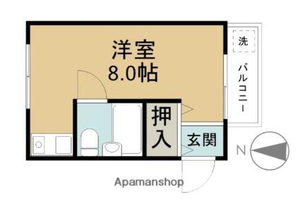 滋賀県長浜市勝町 長浜駅 ワンルーム アパート 賃貸物件詳細
