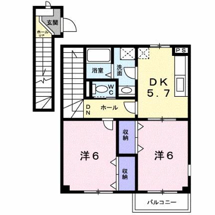 滋賀県高島市今津町大供大門2丁目 近江今津駅 2DK アパート 賃貸物件詳細