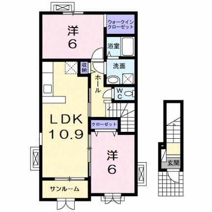 滋賀県長浜市木之本町木之本 木ノ本駅 2LDK アパート 賃貸物件詳細