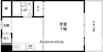 大阪府寝屋川市香里南之町 香里園駅 1K マンション 賃貸物件詳細
