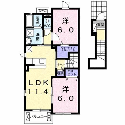 サニーコート初町 2階 2LDK 賃貸物件詳細
