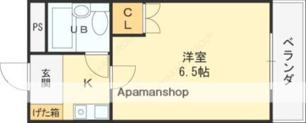 大阪府東大阪市御厨栄町2丁目 河内小阪駅 1K マンション 賃貸物件詳細