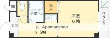 大阪府東大阪市吉田5丁目 東花園駅 1K マンション 賃貸物件詳細