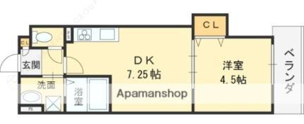 大阪府東大阪市菱江6丁目 荒本駅 1DK アパート 賃貸物件詳細