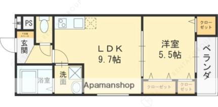 大阪府八尾市荘内町1丁目 近鉄八尾駅 1LDK アパート 賃貸物件詳細