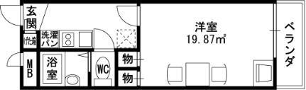 レオパレス日向 2階 1K 賃貸物件詳細