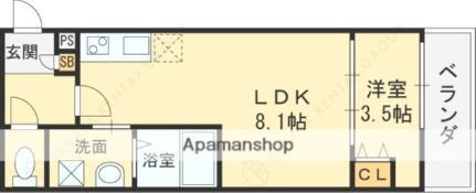 大阪府門真市石原町 古川橋駅 1LDK アパート 賃貸物件詳細
