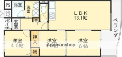 大阪府八尾市東山本新町9丁目 河内山本駅 3LDK マンション 賃貸物件詳細