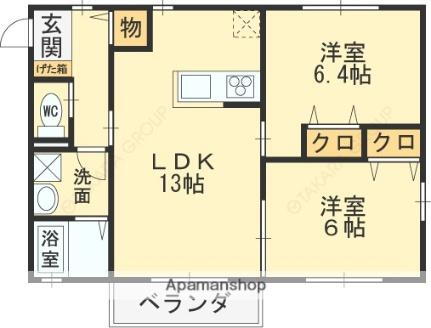 大阪府松原市立部2丁目 河内松原駅 2LDK アパート 賃貸物件詳細