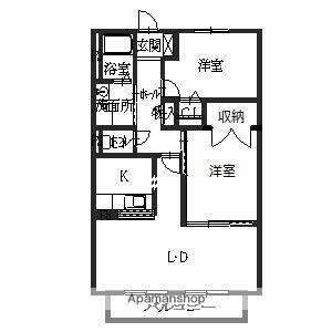大阪府柏原市本郷2丁目 柏原駅 2LDK アパート 賃貸物件詳細