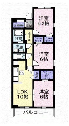 大阪府堺市中区毛穴町 鳳駅 3LDK アパート 賃貸物件詳細