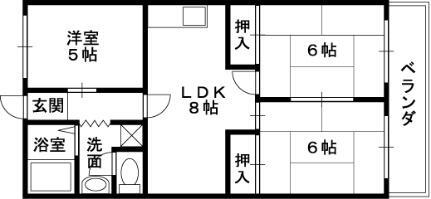 大阪府八尾市太子堂2丁目 久宝寺駅 3LDK マンション 賃貸物件詳細