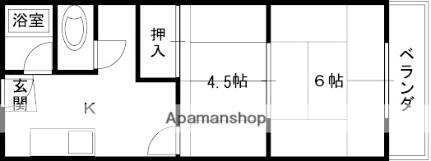 大阪府八尾市跡部北の町2丁目 久宝寺駅 2K マンション 賃貸物件詳細
