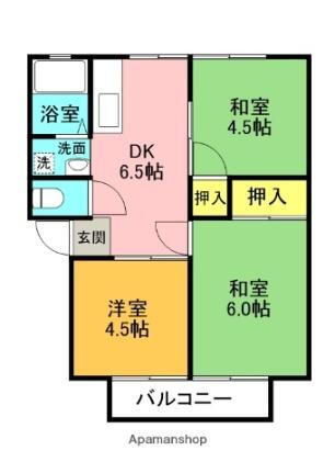大阪府寝屋川市高柳5丁目 寝屋川市駅 3DK アパート 賃貸物件詳細