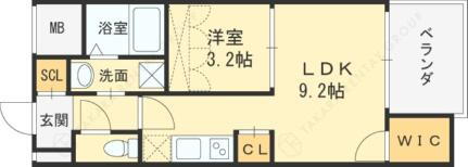 大阪府大阪市福島区吉野2丁目 野田阪神駅 1LDK マンション 賃貸物件詳細