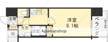 大阪府大阪市福島区鷺洲3丁目 野田駅 1K マンション 賃貸物件詳細