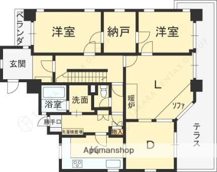 メゾンパルク 10階 2LDK 賃貸物件詳細