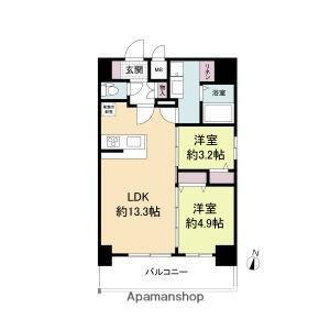 大阪府大阪市福島区吉野1丁目 野田阪神駅 2LDK マンション 賃貸物件詳細