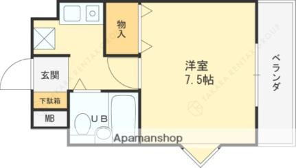大阪府大阪市東淀川区下新庄3丁目 下新庄駅 1K マンション 賃貸物件詳細
