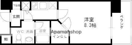 レジュールアッシュ福島 12階 1K 賃貸物件詳細