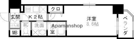 大阪府大阪市福島区福島8丁目 福島駅 1K マンション 賃貸物件詳細