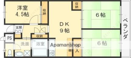 大阪府東大阪市東鴻池町2丁目 吉田駅 3DK マンション 賃貸物件詳細