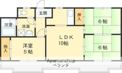 大阪府東大阪市岩田町4丁目 若江岩田駅 3LDK マンション 賃貸物件詳細