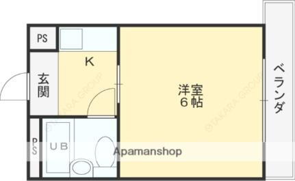 大阪府東大阪市大蓮北2丁目 弥刀駅 1K マンション 賃貸物件詳細