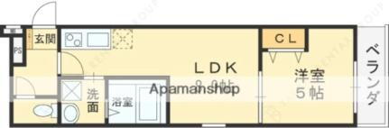 大阪府八尾市荘内町1丁目 近鉄八尾駅 1LDK アパート 賃貸物件詳細