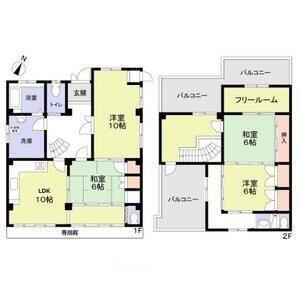 大阪府八尾市南本町2丁目 近鉄八尾駅 4LDK 一戸建て 賃貸物件詳細