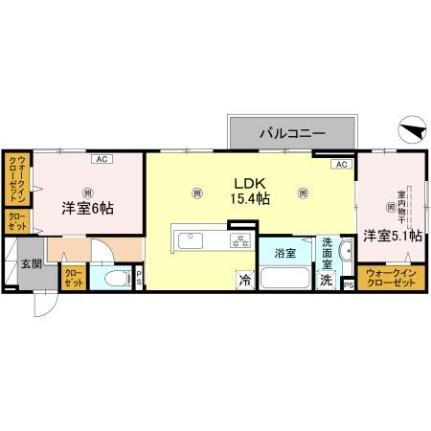 クレマチス 3階 2LDK 賃貸物件詳細