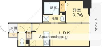 大阪府大阪市都島区片町1丁目 大阪城北詰駅 1LDK マンション 賃貸物件詳細