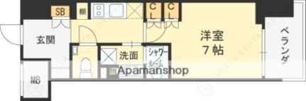 ザ・パークハビオ都島フロント 11階 1K 賃貸物件詳細