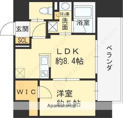 ブランシエスタ都島通 6階 1LDK 賃貸物件詳細
