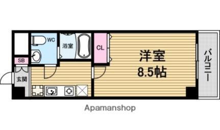 大阪府大阪市中央区和泉町1丁目 谷町四丁目駅 1K マンション 賃貸物件詳細