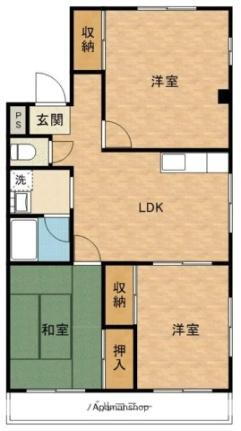 ロイヤルコーポ和泉鳥取 3階 3LDK 賃貸物件詳細