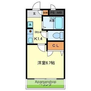兵庫県尼崎市杭瀬南新町1丁目 杭瀬駅 1K マンション 賃貸物件詳細