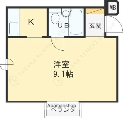 ダイドーメゾン西宮北口Ｉ 3階 ワンルーム 賃貸物件詳細