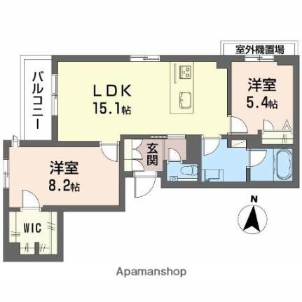 Ｐｒｅｍｉａｓ甲子園口 2階 2LDK 賃貸物件詳細