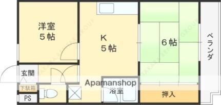 フローレンス西宮Ｉ 1階 2K 賃貸物件詳細