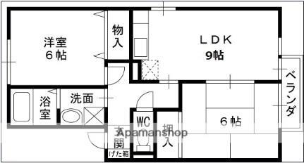 レジェンダリー四番町 1階 2LDK 賃貸物件詳細