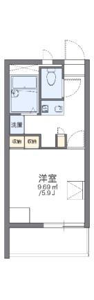 レオパレス渚 2階 1K 賃貸物件詳細