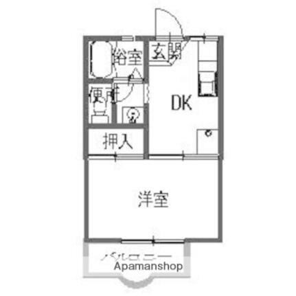 兵庫県姫路市北平野5丁目 野里駅 1DK アパート 賃貸物件詳細