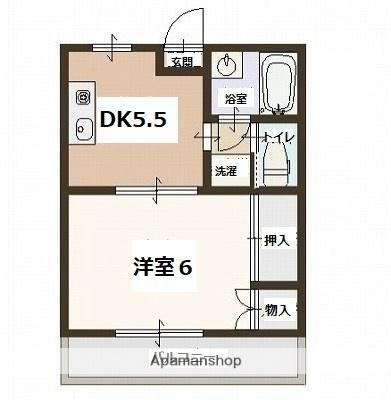 兵庫県姫路市新在家4丁目 姫路駅 1DK マンション 賃貸物件詳細