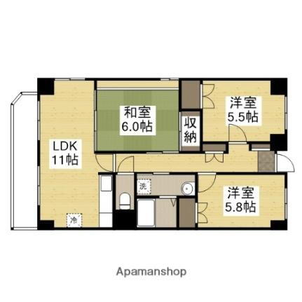 兵庫県姫路市田寺8丁目 山陽姫路駅 3LDK マンション 賃貸物件詳細