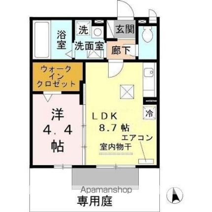 和歌山県和歌山市松島 紀伊中ノ島駅 1LDK アパート 賃貸物件詳細