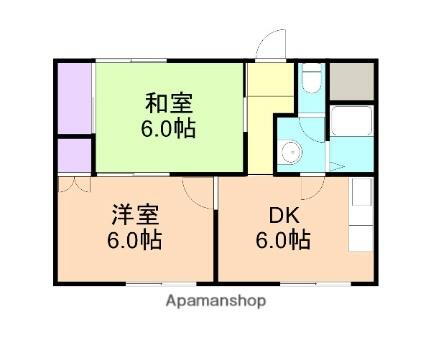ナビオミカサ 3階 2DK 賃貸物件詳細