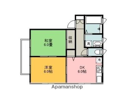 鳥取県鳥取市気高町北浜3丁目 浜村駅 2DK アパート 賃貸物件詳細